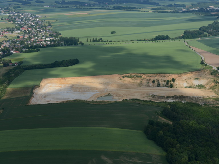Kiessandtagebau Langensteinbach