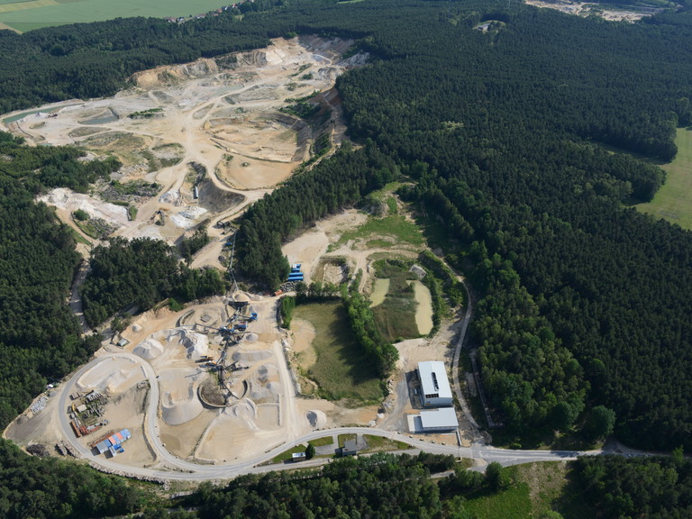 Kiessandtagebau Liebegast