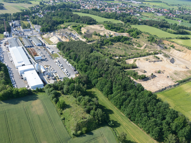 Kiessandtagebau Grossthiemig