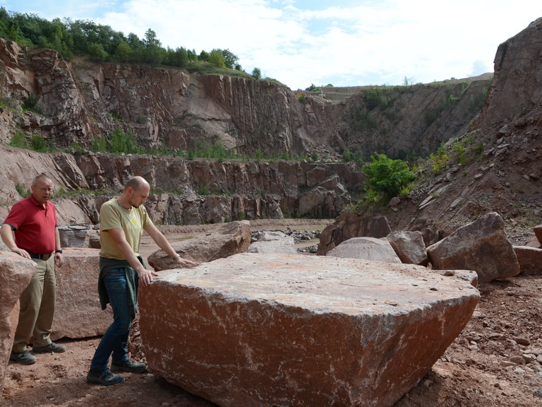 Roter Granit Meißen
