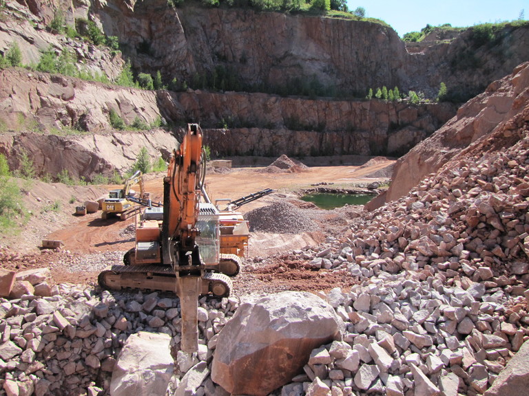 Roter Granit Meißen